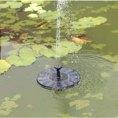 Bomba de agua sumergible flotante para fuente solar para pájaros