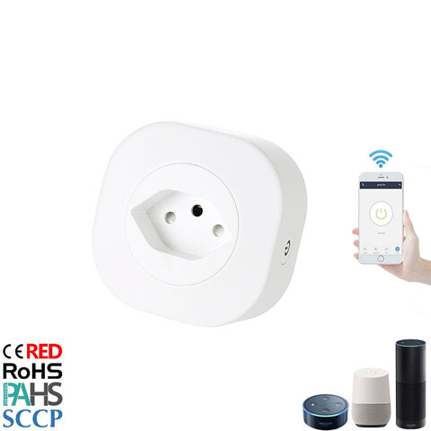 Switzerland 16A Mini Smart Socket Plug WiFi Wireless APP Remote