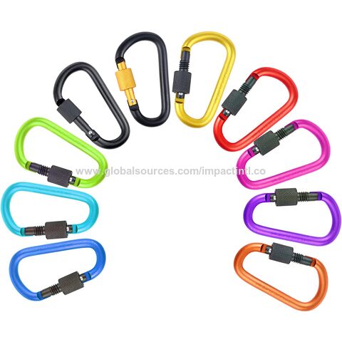 Factory Direct High Quality China Wholesale Aluminum D Ring Key