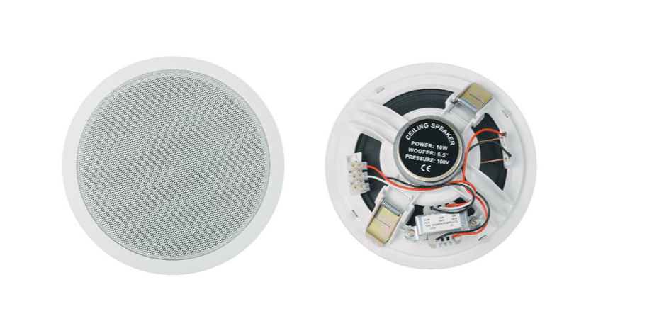 Power Dynamics 6x 6.5 100v Line Ceiling Speakers Commercial