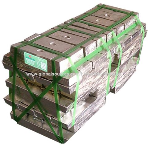 Lingot d'étain (Sn 99,90 %) fabriqué en Chine