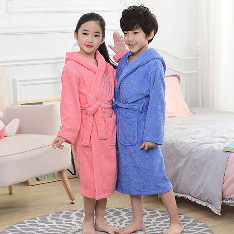 HOGJIM bathrobe Couples Long Thick Absorbent Terry Bath Robe Towel Bathrobe  Sleepwear Hotel Gown Robes unisex-adult (Color : Blue, Size : Large) at  Amazon Women's Clothing store