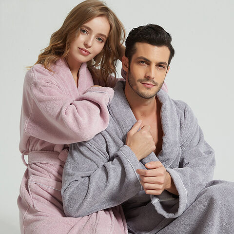 Turkish Hooded Unisex Terry Bath Robes - 100% Turkish cotton - Towel.com –  www.towel.com