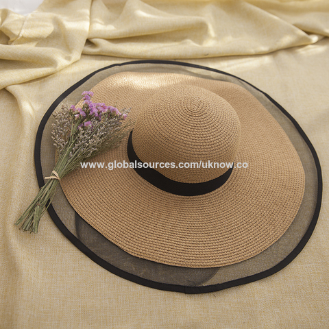 Women Hand Made Raffia Straw Hat