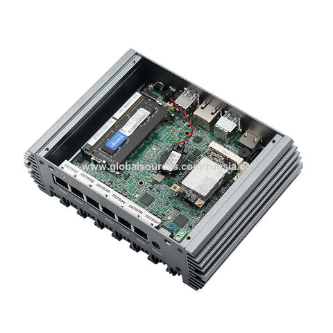 Mini pc industriel sans ventilateur Routeur de pare-feu Intel Core I5  Pfsense Serveur