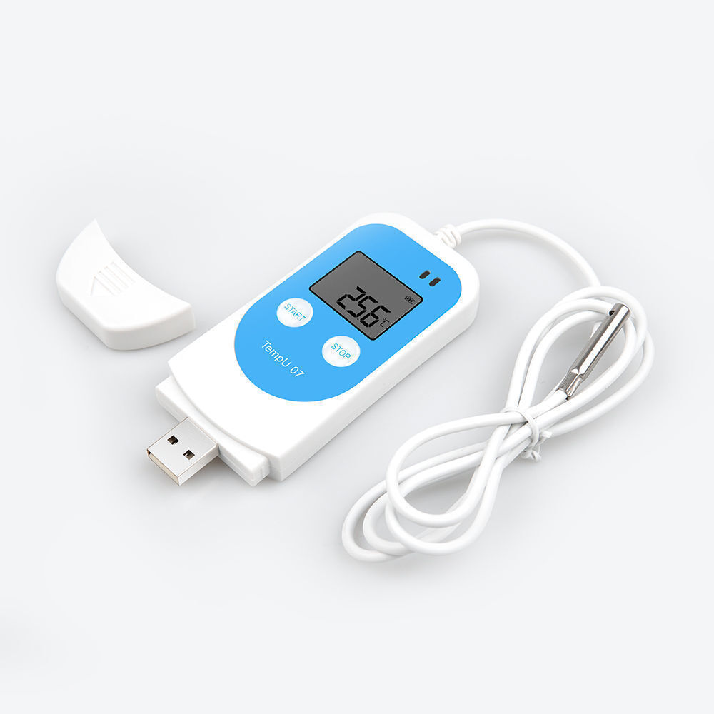 Usb Thermometer USB Computer Temperature Sensor Data Logger Temperature  Alarm For Indoor Outdoor Computer Room Warehouse Monitoring