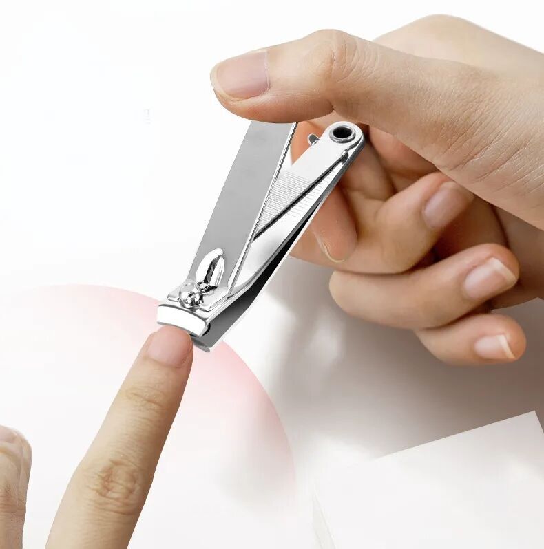 Nail Clipper Cuticle Nail Nipper Set Black 18 Piece Stainless Steel Manicure Pedicure Set Kit