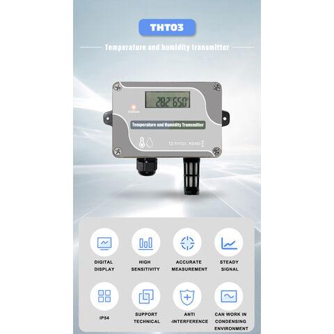 Temp And Humidity Meter - Long-term Stability industrial 4-20ma digital I2C  air high dew point