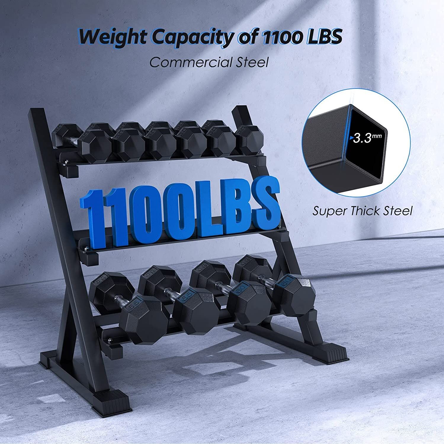 Large Weight Rack Buy China Wholesale Export Dumbbell Rack Stand Only, Weight Rack For ...