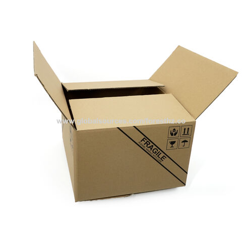 Achetez en gros Boîtes D'emballage En Carton à Logo Noir Personnalisé  écologique Chine et Boîte En Carton Robuste à 0.32 USD