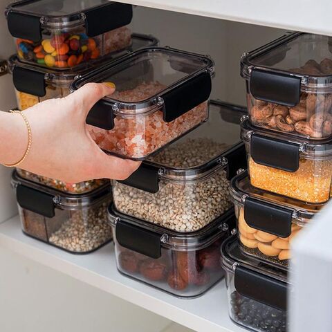 JoyJolt JoyFul 24pc(12 Airtight, Freezer Safe Food Storage Containers and  12 Lids), Pantry Kitchen Storage Containers, Glass Meal Prep Container for