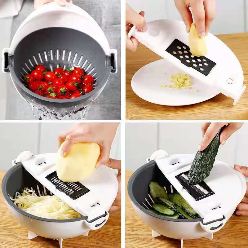 Buy Wholesale China Allin1 Vegetable Chopper, Mandoline Slicer & Cheese Grater Multi Blade