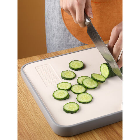 Polypropylene Cutting Board, Dishwasher Safe, 14-in x 11-in, White