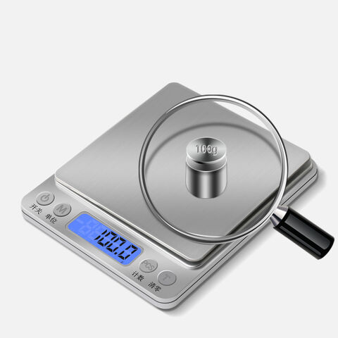 Brand - Báscula de cocina digital, básculas de alimentos de acero  inoxidable premium Peso gramos y onzas para hornear y cocinar 5KG