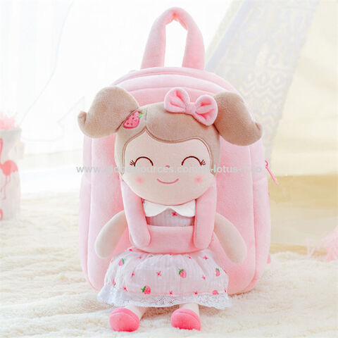 Cute Bear Plush Toy Shoulder Bag For Girls, Cute Children's Plush Toy Gift  For Kindergarten Kids, Girl Mini Doll Crossbody Backpack, Cartoon Student