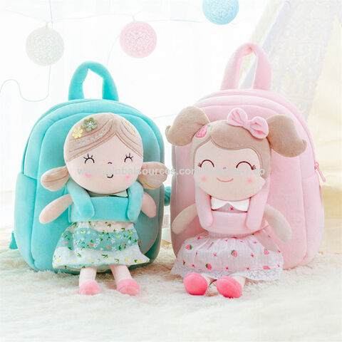 Mochila para niña pequeña, mochila de viaje de dibujos animados de conejo  de animales para bebé niña y niño de 1 a 5 años, Rosado