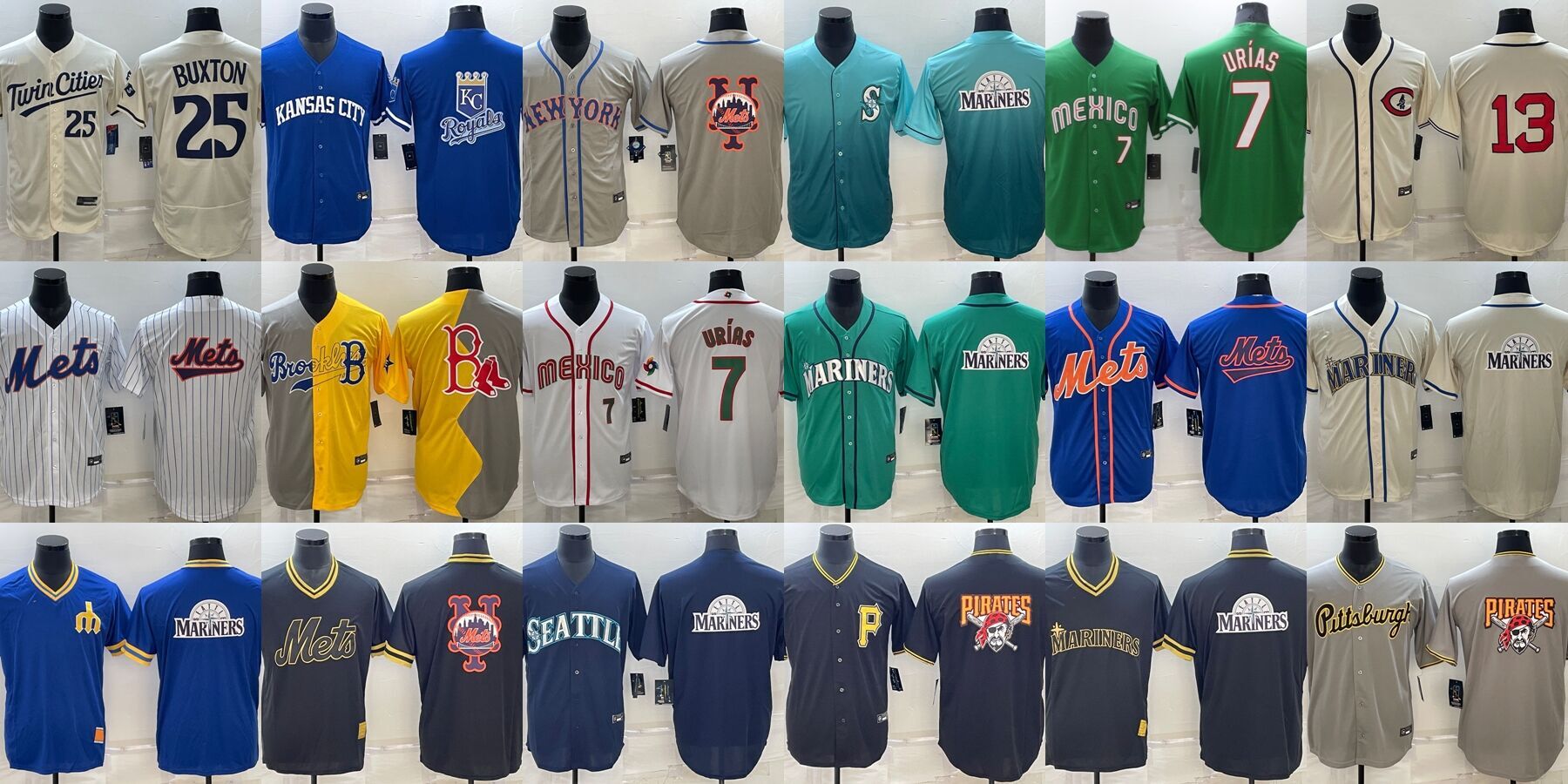 Buy Wholesale China 2023 Wbc Mexico Baseball Jersey & Mexico Jersey at USD  6