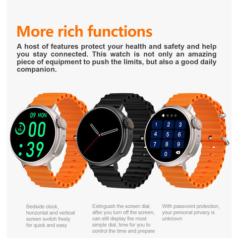 Xiaomi NFC Bluetooth Call Smart Watch Men Full Screen Sports Bracelet  Waterproof