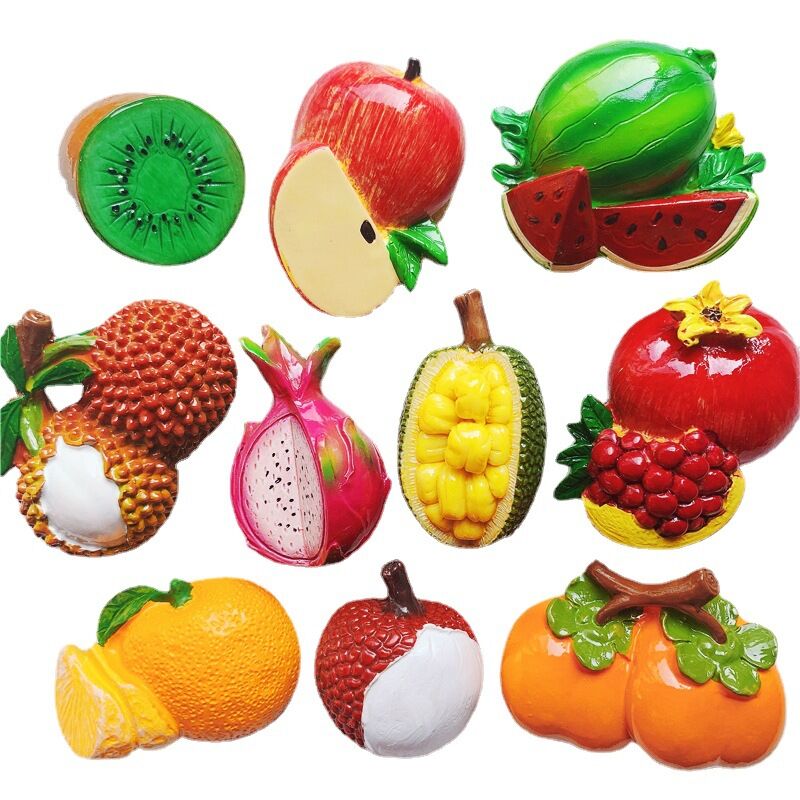 Magnetic Refrigerator Stickers, Notes Magnetic Message Stickers, Fruit  Style Photo Magnetic Stickers - Temu