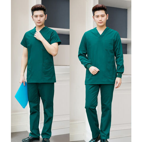 Compre Scrub Hospital Jaqueta Verde Uniforme Hospitalar Esfrega