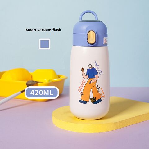 Buy Wholesale China Water Bottle For Kids Smart Vacuum Flask Digital  Stainless Steel Cup 420ml 320ml Child & Water Bottle For Kids at USD 4.1