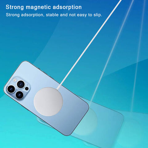 Baseus-cargador inalámbrico magnético para iPhone 12, 13, 14 Pro Max,  soporte de teléfono de escritorio