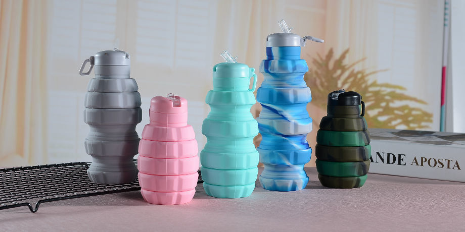 Buy Wholesale China Silicone Folding Water Bottle Grenade Shaped 500ml  Silicone Water Bottle & Silicone Water Bottles at USD 2.3