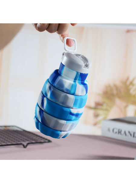 Buy Wholesale China Silicone Folding Water Bottle Grenade Shaped 500ml  Silicone Water Bottle & Silicone Water Bottles at USD 2.3