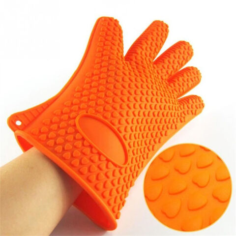 Gants de four en silicone, gants de four antidérapants, résistants