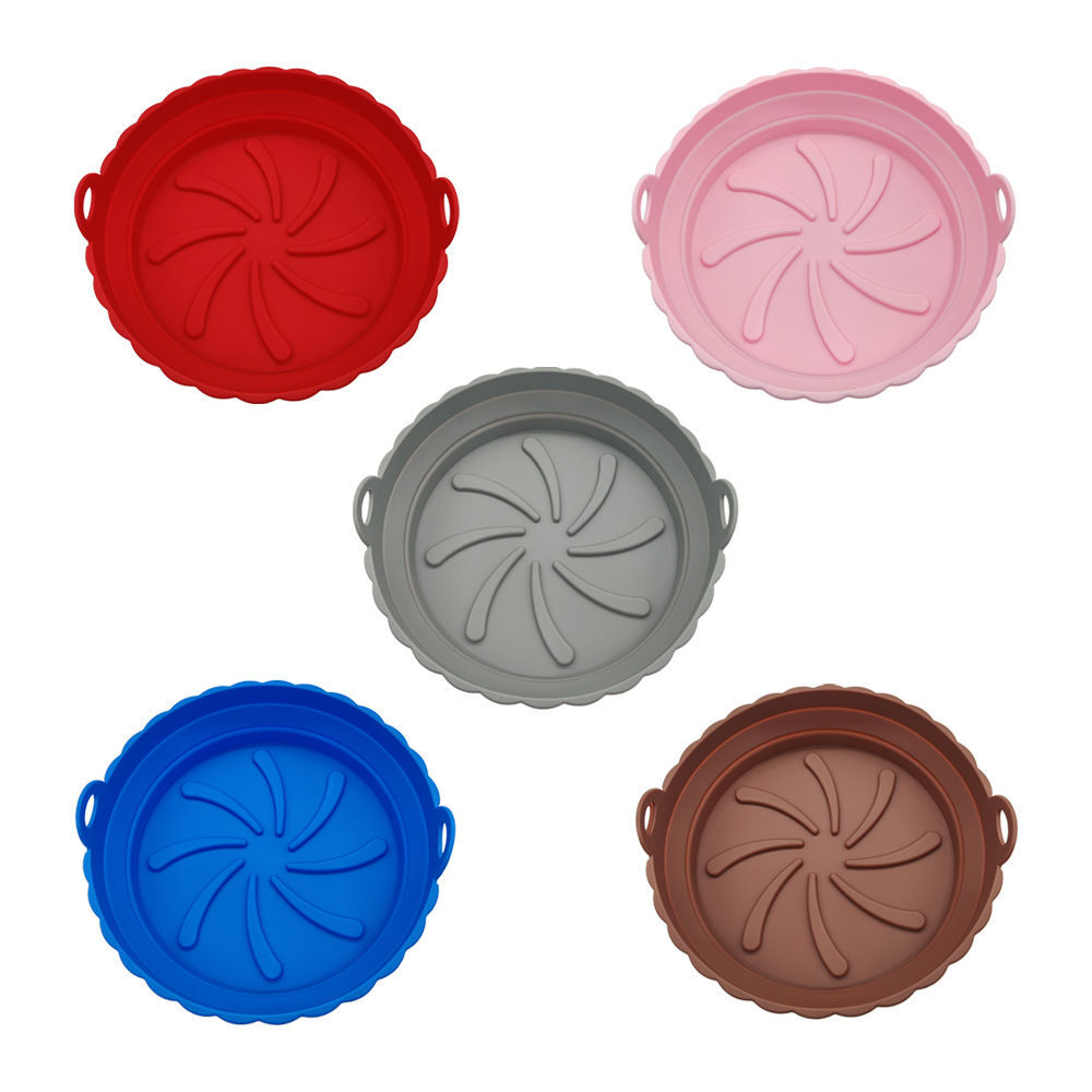 Buy Wholesale China Reusable Food Safe Air Fryer Silicone Pot Round Pad