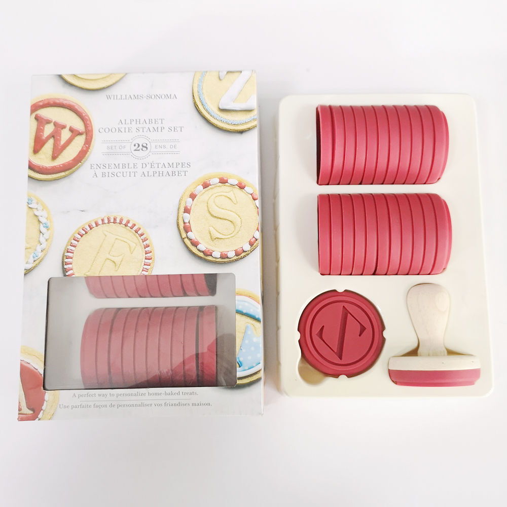 Tampon presse lettres pour biscuit - The KDO
