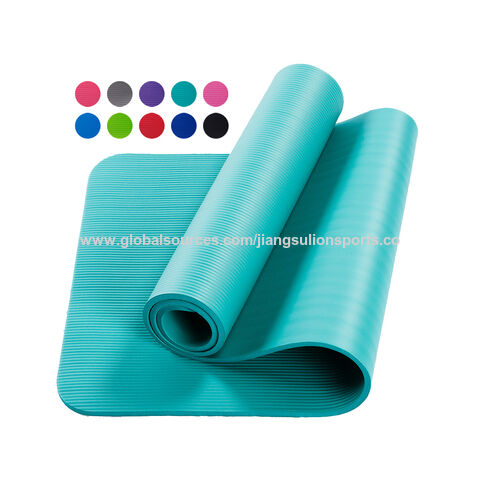8-20mm Custom Thick NBR Foam Fitness & Exercise Yoga Mat with Carrier Strap  Eco Friendly TPE/PVC/EVA/NBR Yoga Mat - China Yoga Mats and Yoga Mat TPE  price