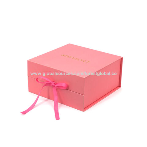 Custom Rigid Paper Suitcase Gift Box With Handle Factory Wholesale