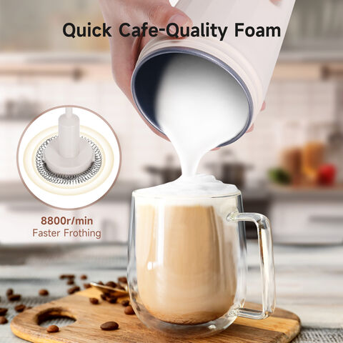 4in1 Electric Milk Frother Cooker for Frothing Milk Steamer Foam