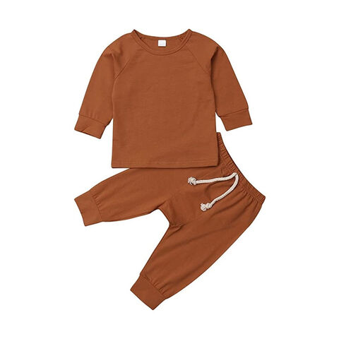 Conjuntos de ropa de otoño para bebés y niños pequeños, trajes, pantalones y camisetas, conjunto de ropa para niños pequeños al por mayor