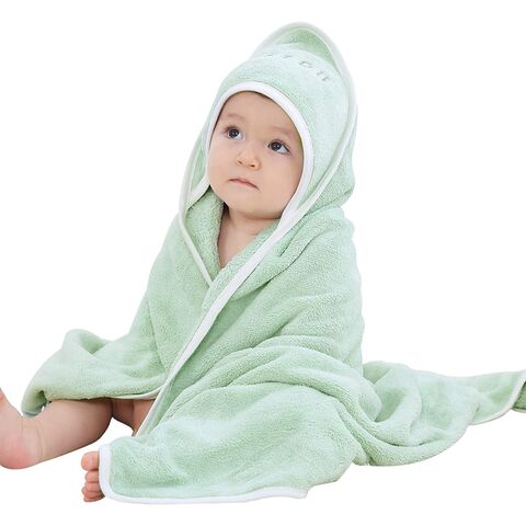 Comprar Toallas de baño de algodón para niños, Toalla de baño de lana Coral  para bebé, toalla para bebé recién nacido duradera, cuidado del bebé