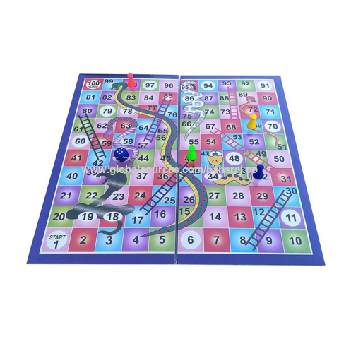 Buy Zhirk Ludo and Snakes & Ladders Big-Premium Multicolour Board