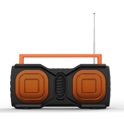 Outdoor best sale boombox radio