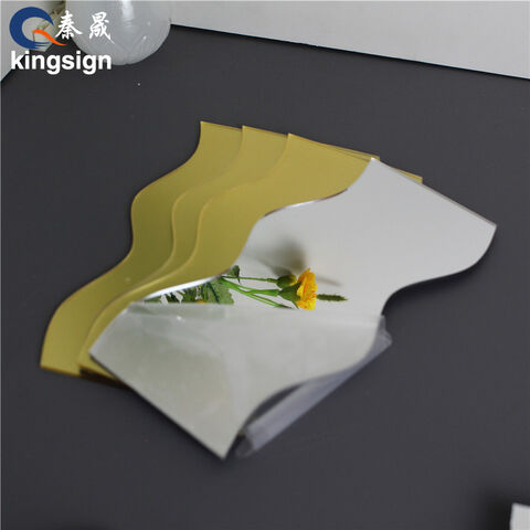 Buy Wholesale China Tome Flexible Mirror Sheets Gold Acrylic Mirror Sheet  Mirror Sticker Sheet & Mirror Sticker Sheet at USD 1.5