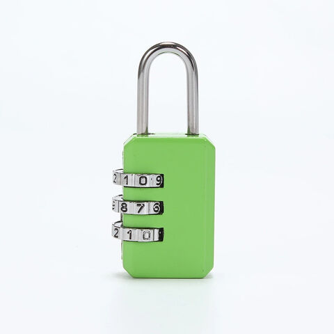 Mini Maleta de Viaje de candado de seguridad equipaje Password Lock  Cerradura de combinación de 3 dígitos - China Bloqueo de equipaje y Mini  candado precio