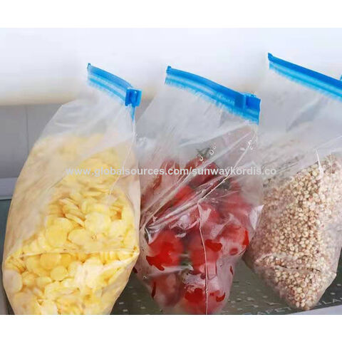 Custom Water-Proof Printed 2 Gallon Cute Slider Storage Bags Smell-Proof  Food Packaging Bag - China Slider Ziplock Bag, Slider Bag