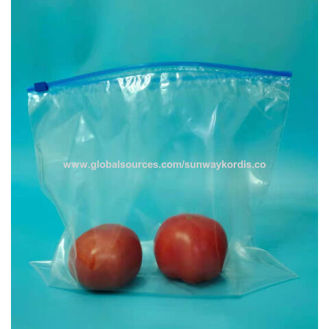 Buy Wholesale China Sealing Slider Bag, Easy-to-open And-close,  Water-proof, Durable, Reusable Bag & Zip-lock, Slider Bag,plastic Bag,keep  Fresh at USD 0.01