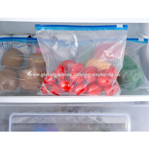 6 x 8 Zip Lock Freezer Bags 4 Mil ClearZip - 1000 Case