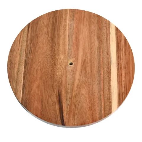Lot De 6 Présentoirs à Gâteau En Bois D'acacia - Support 3 Niveaux Cupcakes + Plateaux, Pour Fête, Mariage - 8