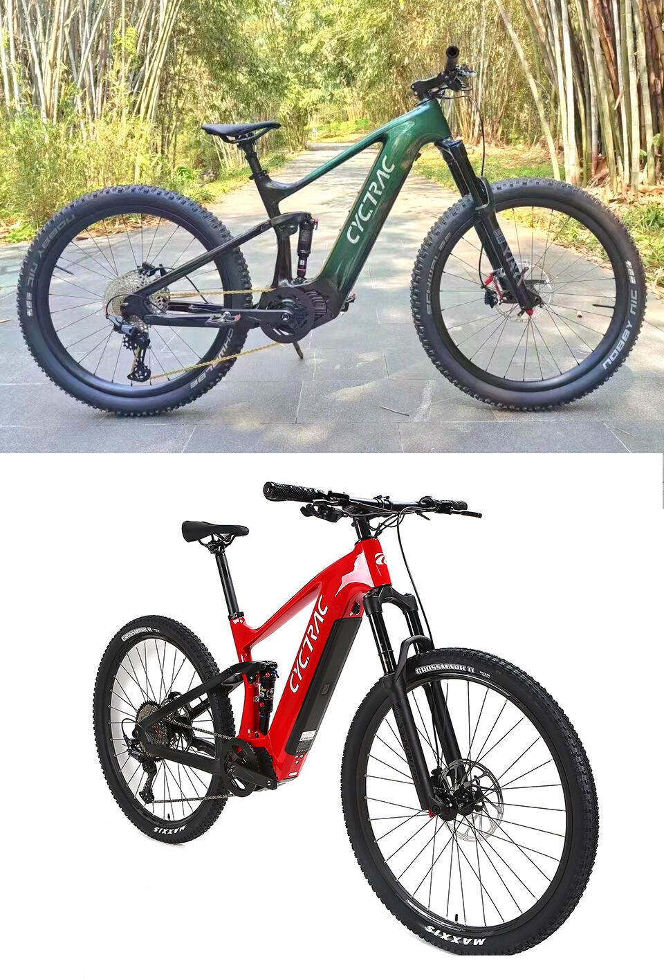 electric bike front suspension