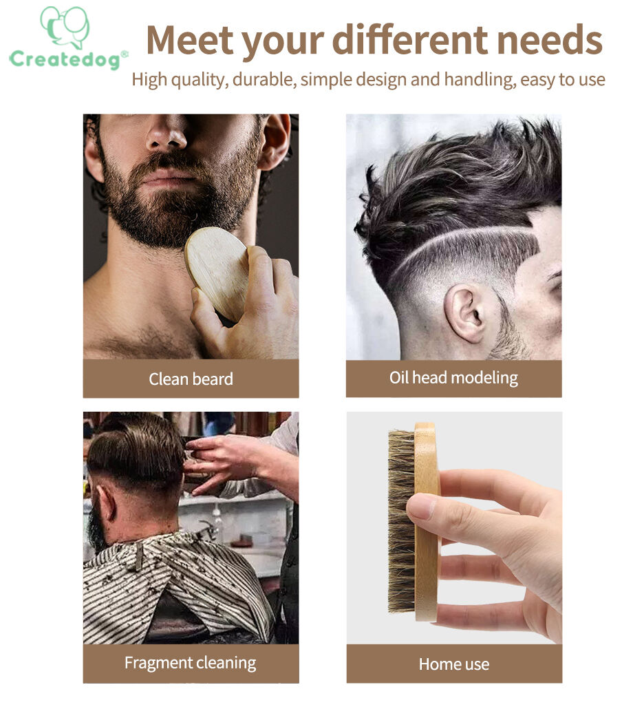 Buy Wholesale Hong Kong SAR Nature Retro Color 100 Boar Bristle Hair