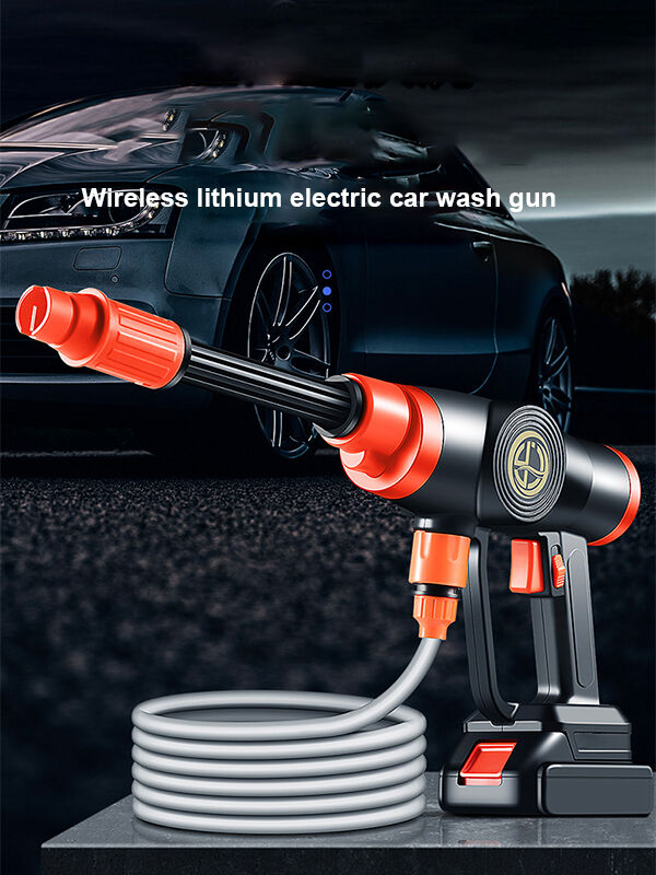 218VF Wireless Car Wash Gun Set High Pressure Car Washer Handheld Pesticide Spraying Machine 11800mAh