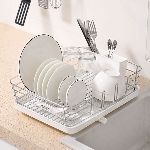 Kitchen Tools Double Dish Rack for Dishes Chopsticks Spoons Tableware -  China Dish Storage Basket and Kitchen Storage price