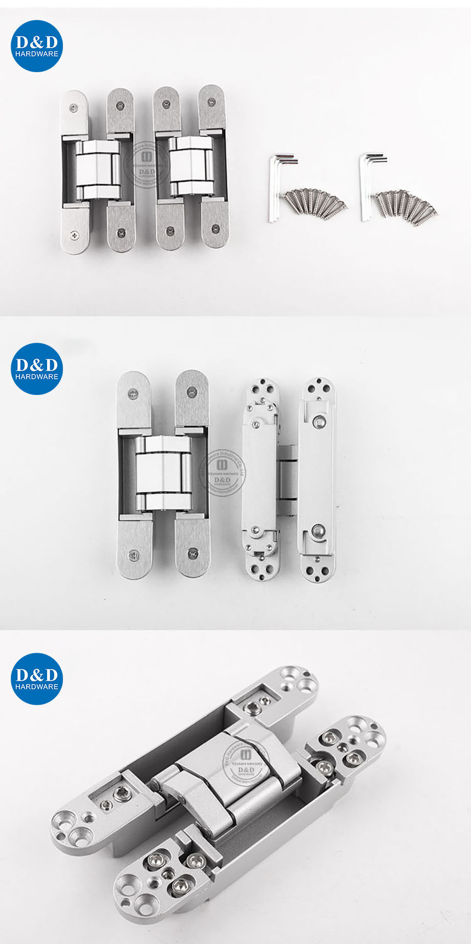 Concealed Door Hinges - D&D Hardware Industrial