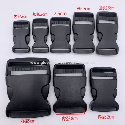 Buy Wholesale China Side Release Buckle Plastic Clip Tri-glide Slide Heavy  Duty Replacement Backpack Dog Collar, Dual Adjustable No Sew & Buckle at  USD 0.2